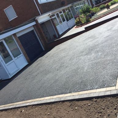 customers finished driveway